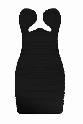 Heart Dress Black Dreamy Simplicity