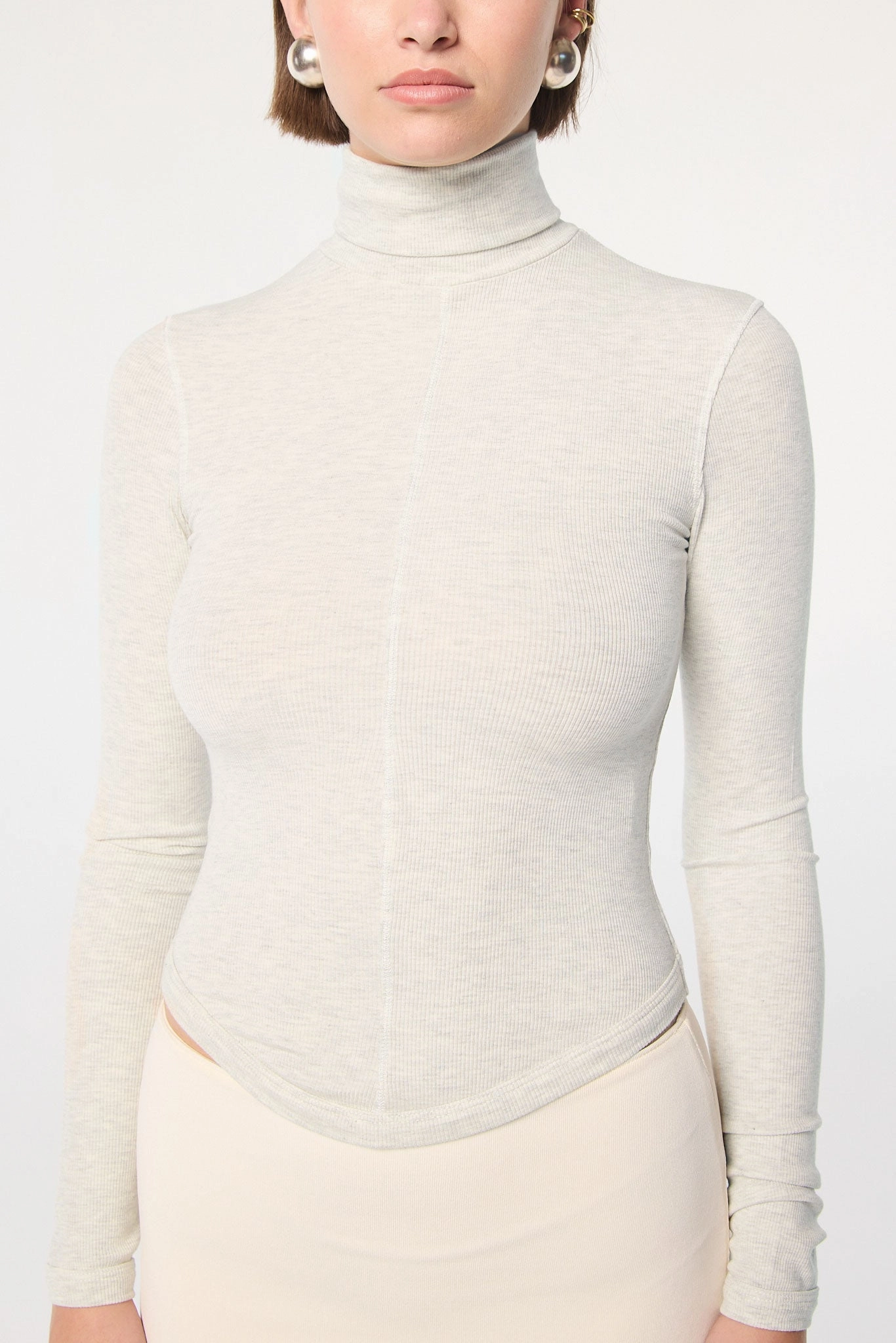 MADS TURTLENECK TOP Antibacterial Fabric Adjustable drawstring