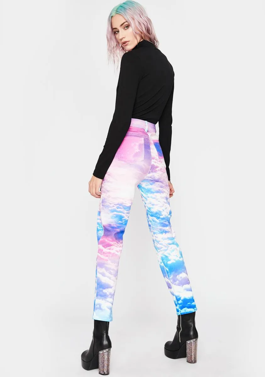 Heaven's Calling Mom Jeans