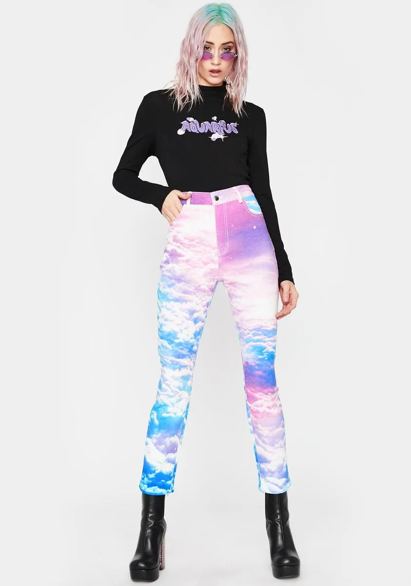 Heaven's Calling Mom Jeans