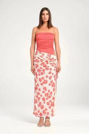 Short Sleeve Miro Maxi Dress Blushwood