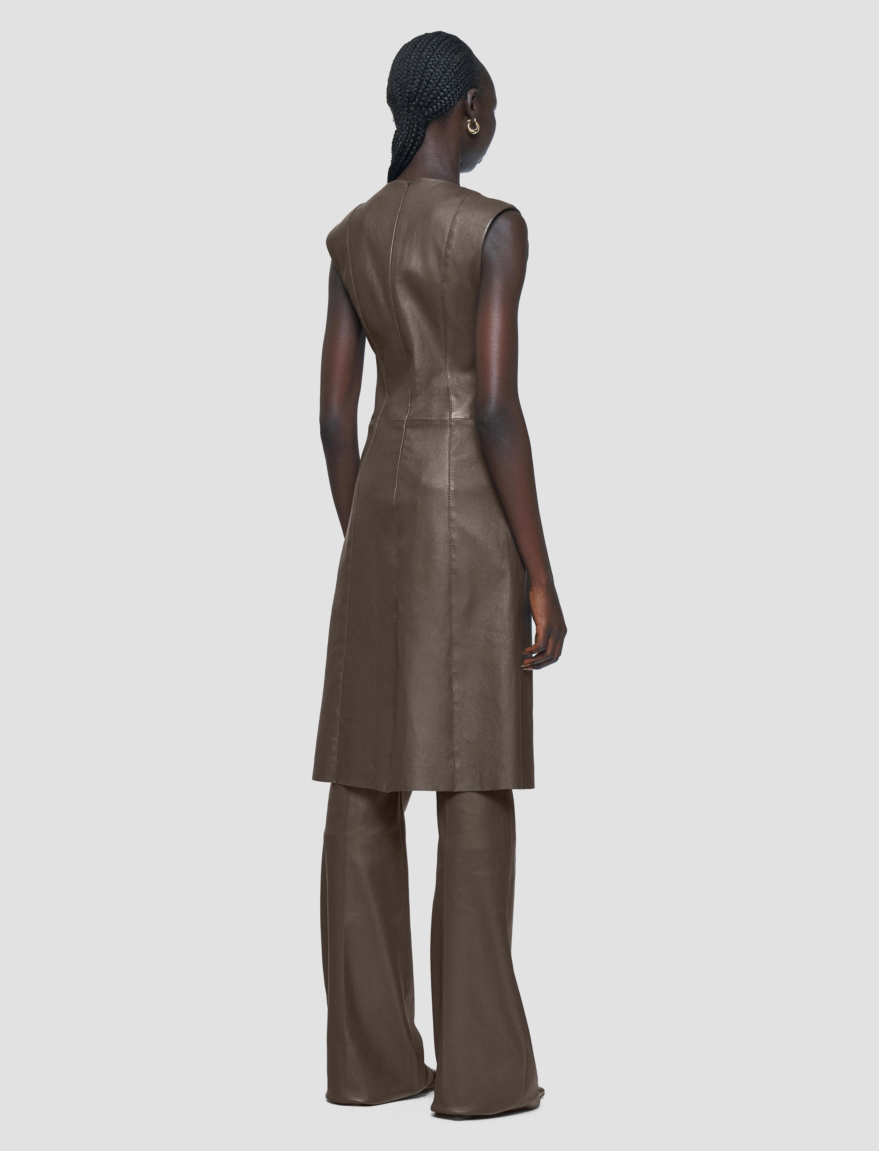 Calm Fit Heidi Leather Stretch Dress