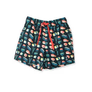 Hello Stranger Sushi Board Shorts - Black