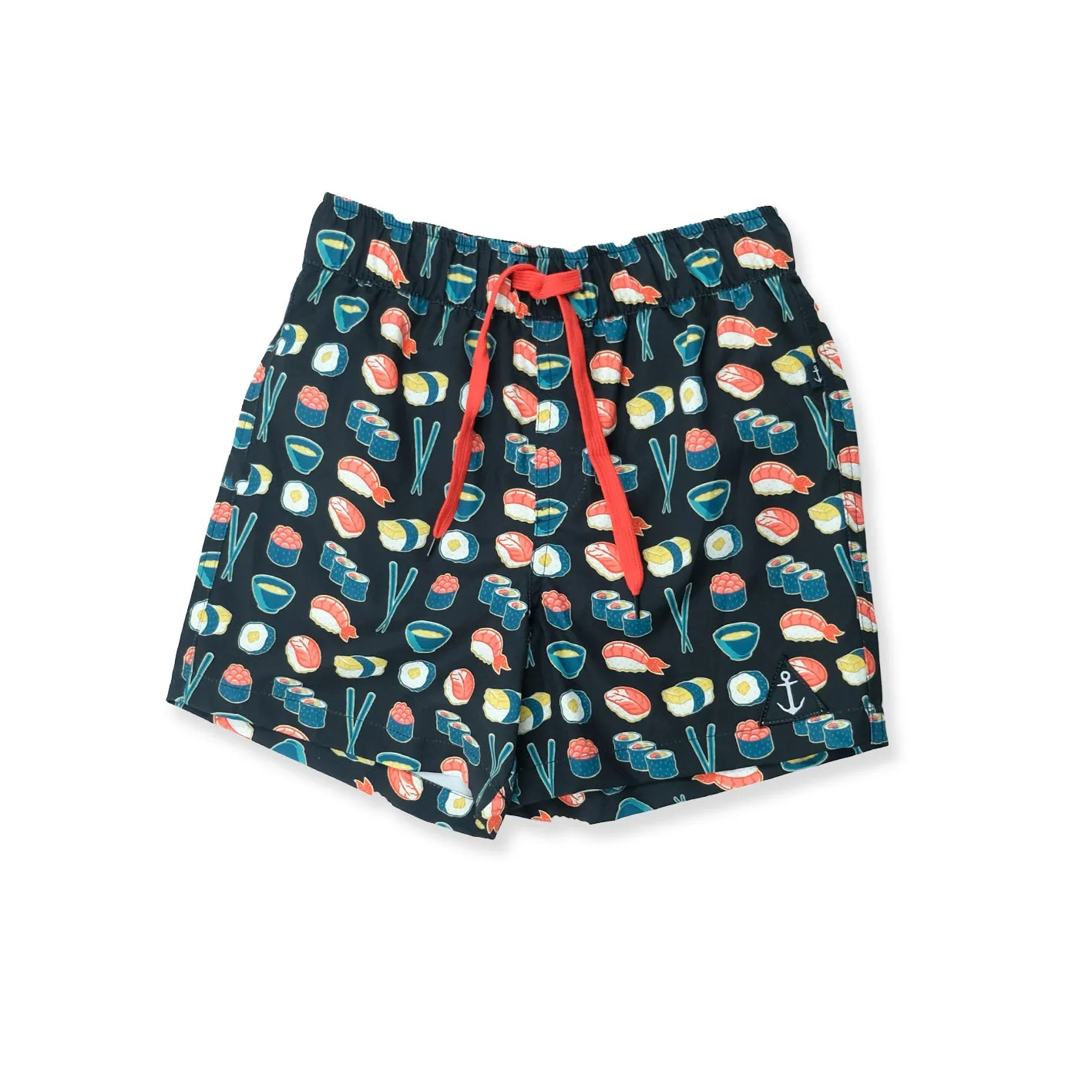 Hello Stranger Sushi Board Shorts - Black