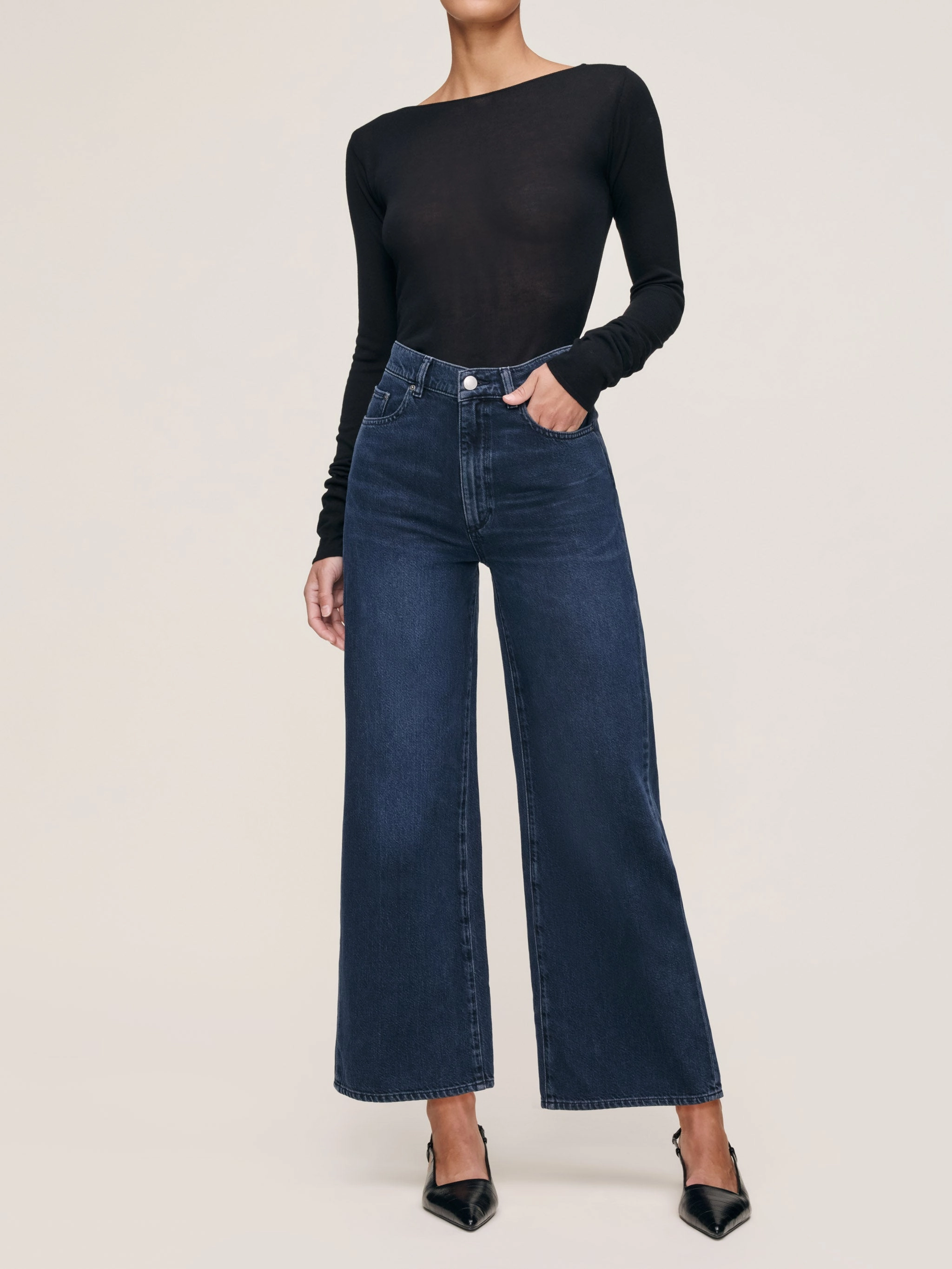 HEPBURN WIDE LEG HI RISE 32" Adaptive Fit