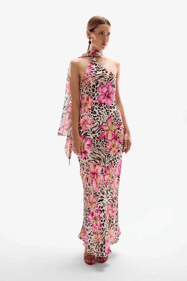 Bold Structure Hera Maxi Dress Safaria