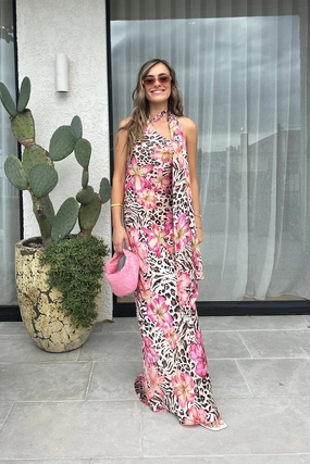 Day Glow Office Layer Hera Maxi Dress Safaria