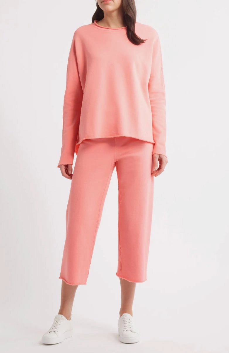 Catherine Favorite Sweatpant Passion Fruit Anti Static Fabric Perfect Layer