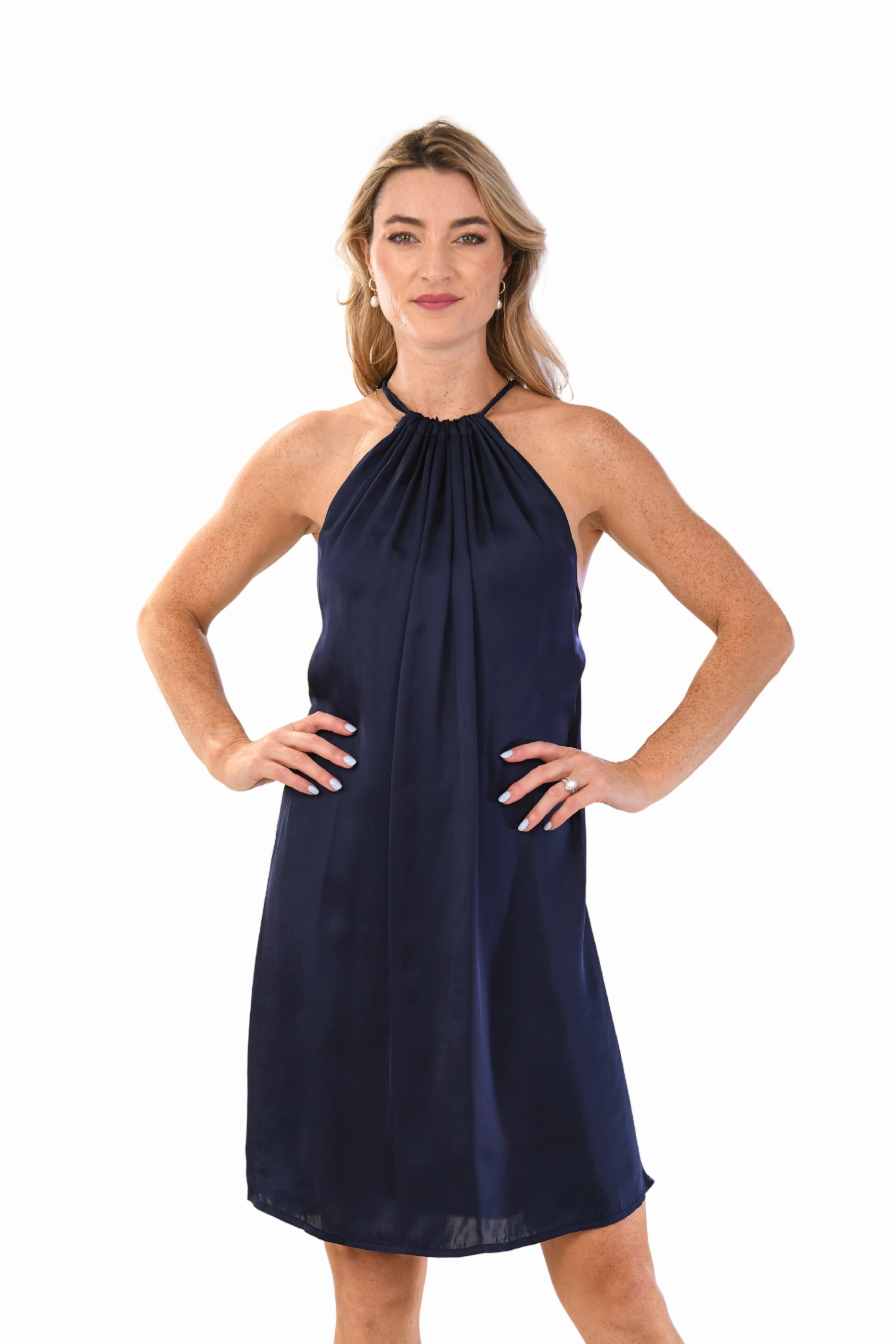 Event Mood Elizabeth Dress Short / Sapphire