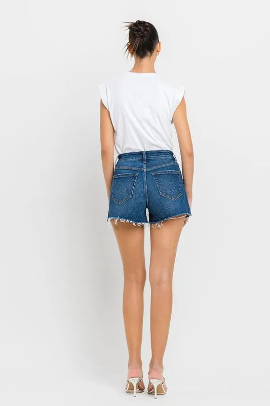 High Waisted Denim Shorts