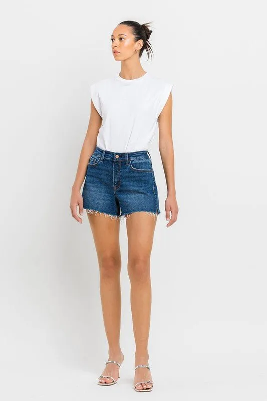 High Waisted Denim Shorts