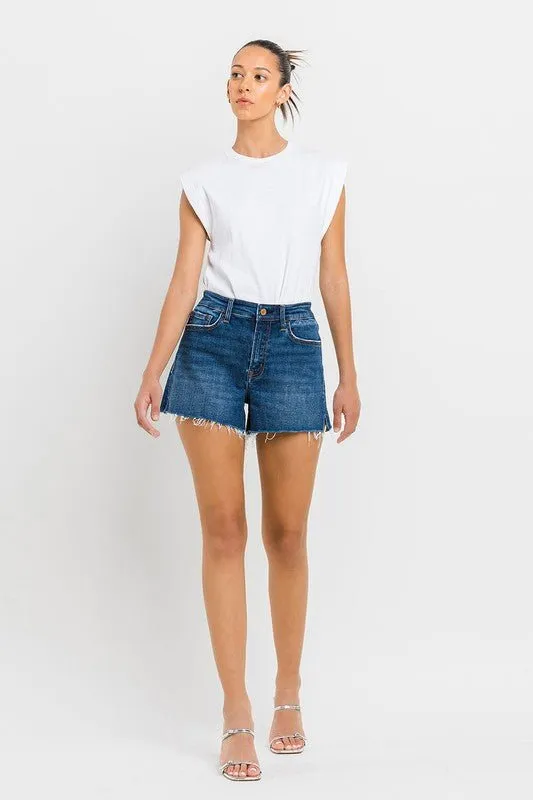 High Waisted Denim Shorts