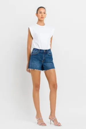 High Waisted Denim Shorts