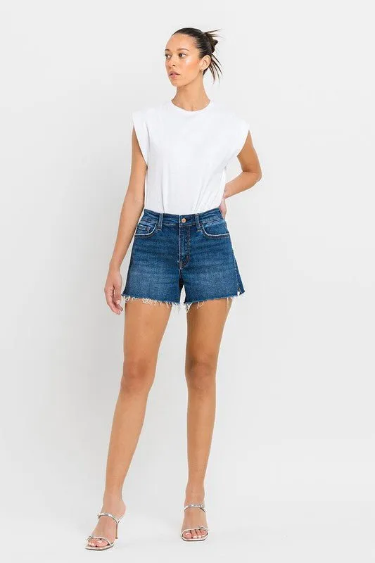 High Waisted Denim Shorts