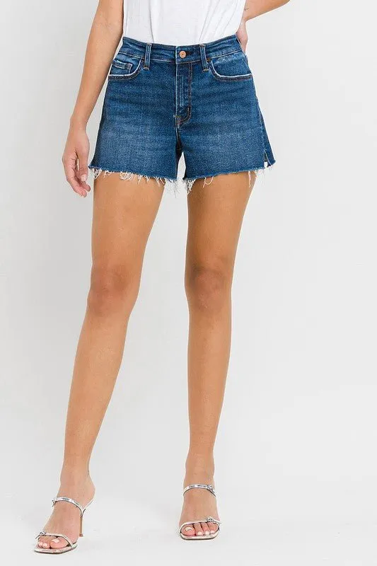High Waisted Denim Shorts