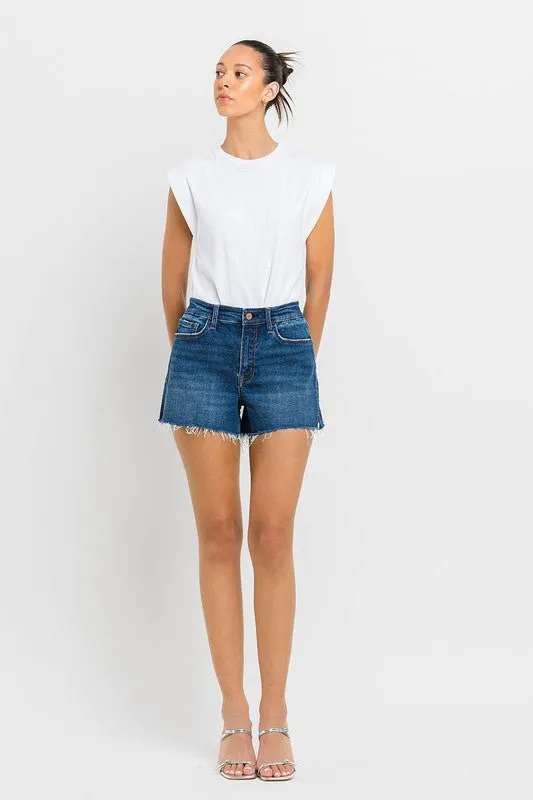 High Waisted Denim Shorts