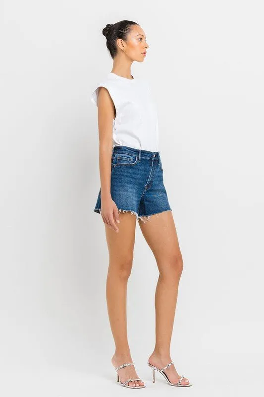 High Waisted Denim Shorts