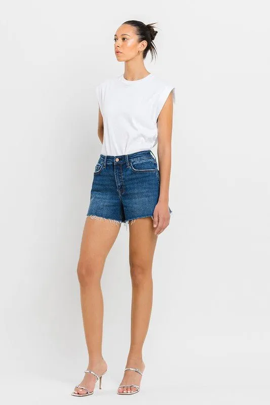 High Waisted Denim Shorts
