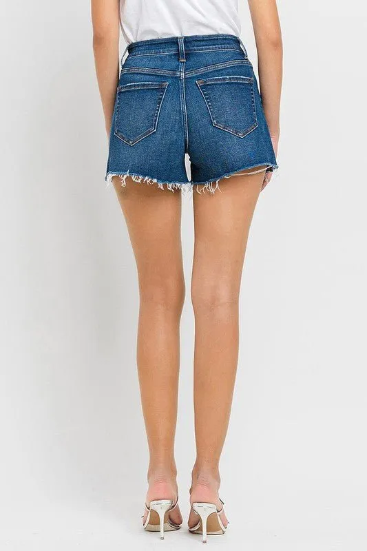 High Waisted Denim Shorts
