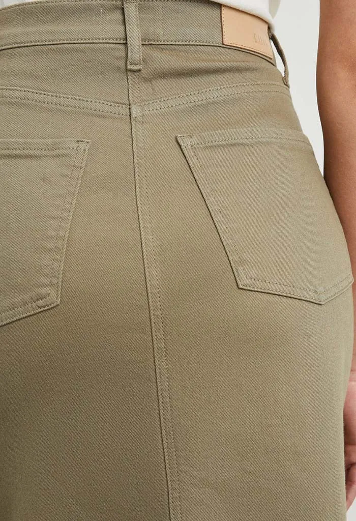 Highland Cargo Midi Skirt - Washed Olive
