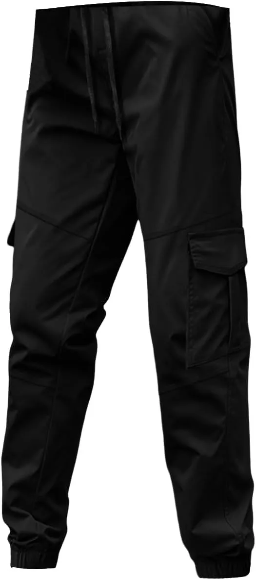 Hiking Pants Men Baggy Cargo Work Pants Cargo Overalls for Men Men's Flex Waist Outdoor Cargo Pant 30 X 34 Men's