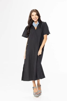 Holly Shae Gretchen Dress in Black Blush Glow