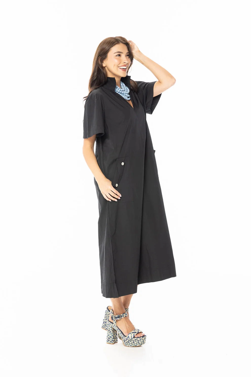Holly Shae Gretchen Dress in Black Relax Style Mix-And-Match