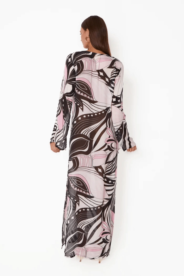 Hotline Heart Maxi Dress Allegro Sophisticated Vibe Minimal Design
