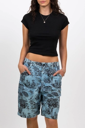 Cozy Comfort Comfortable Stretch House Utility Short (Size M)