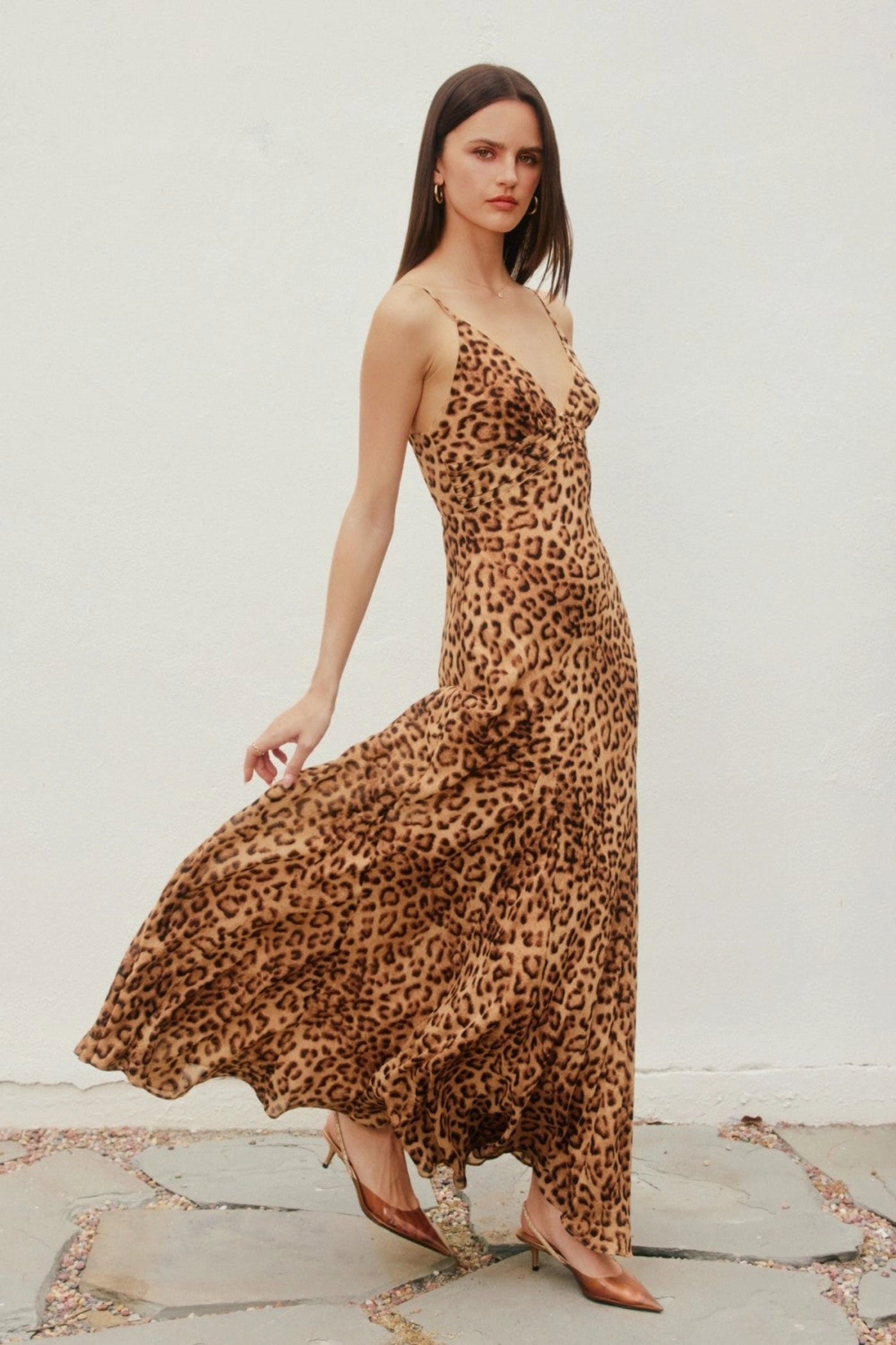 HUDA LEOPARD MAXI DRESS sweet moment