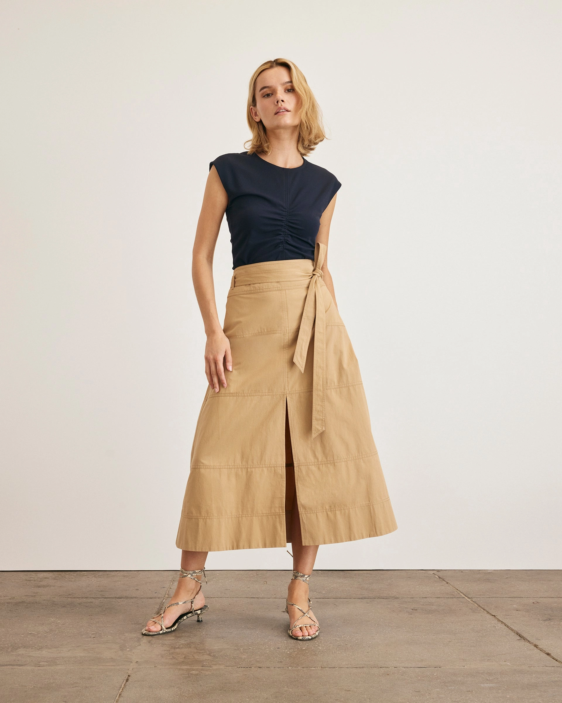 Laser cut Ventilated Mesh Lining Hudson Skirt