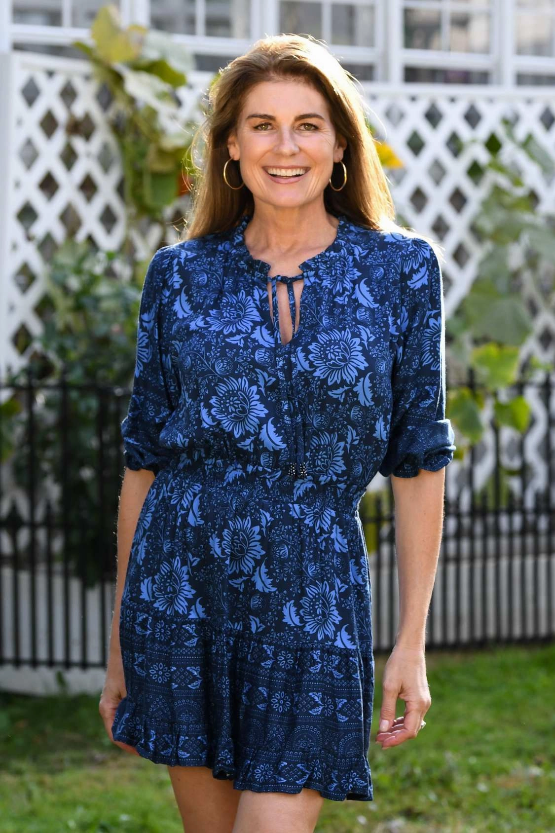 Natural Style effortless grace Ibiza Dress / Indigo Cabbage