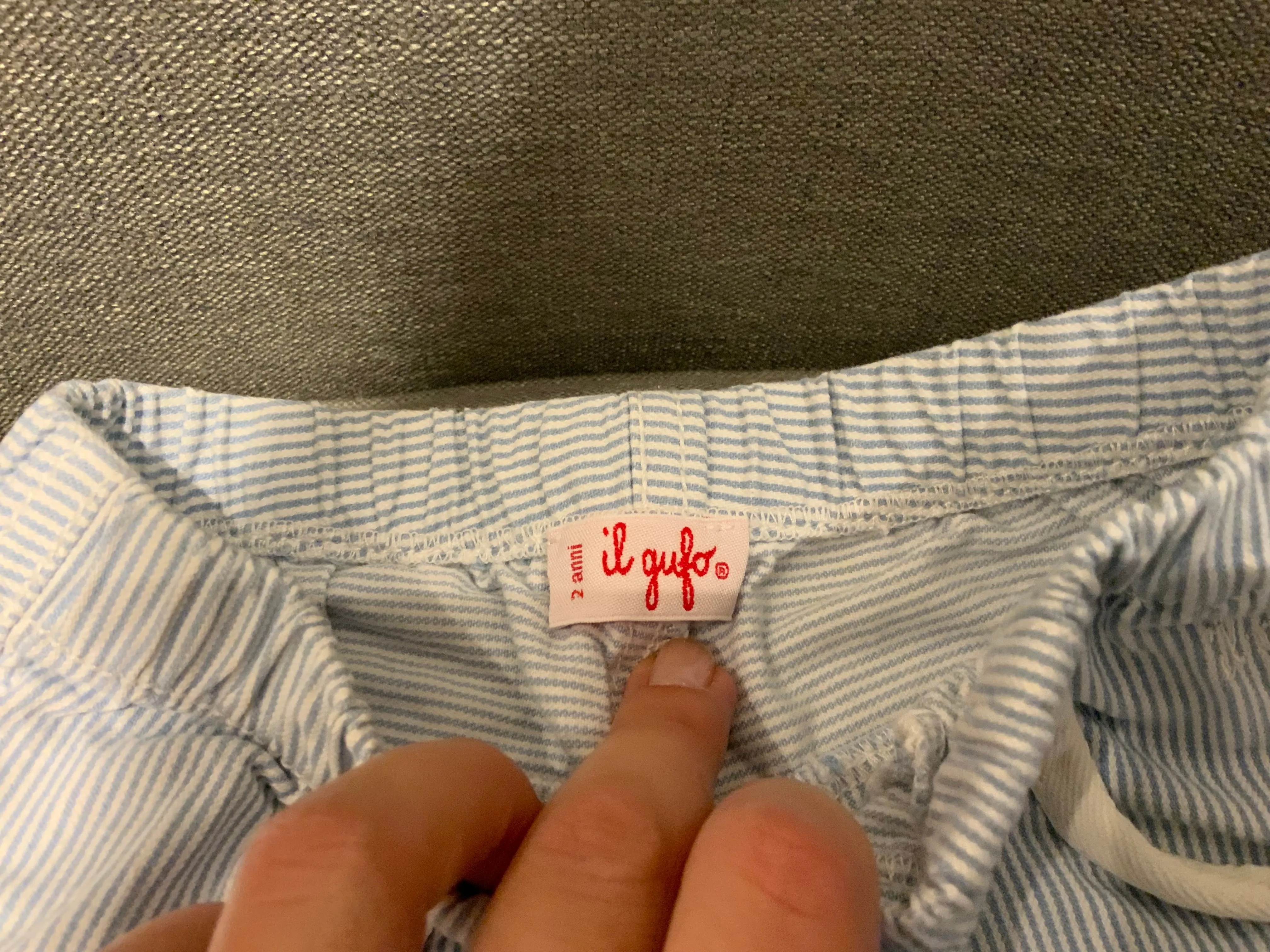 Il Gufo Boys Striped Pants Trousers Size 2 years Boys Children