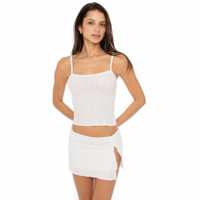 Stretchable Blend High Thread Count Cotton Illi Tank