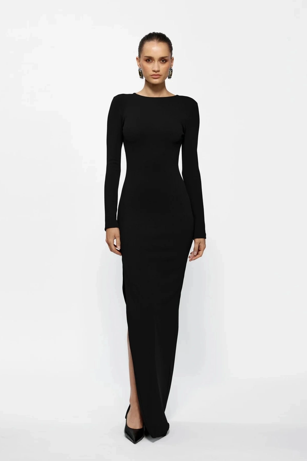 Casual Motion Indie Gown Black