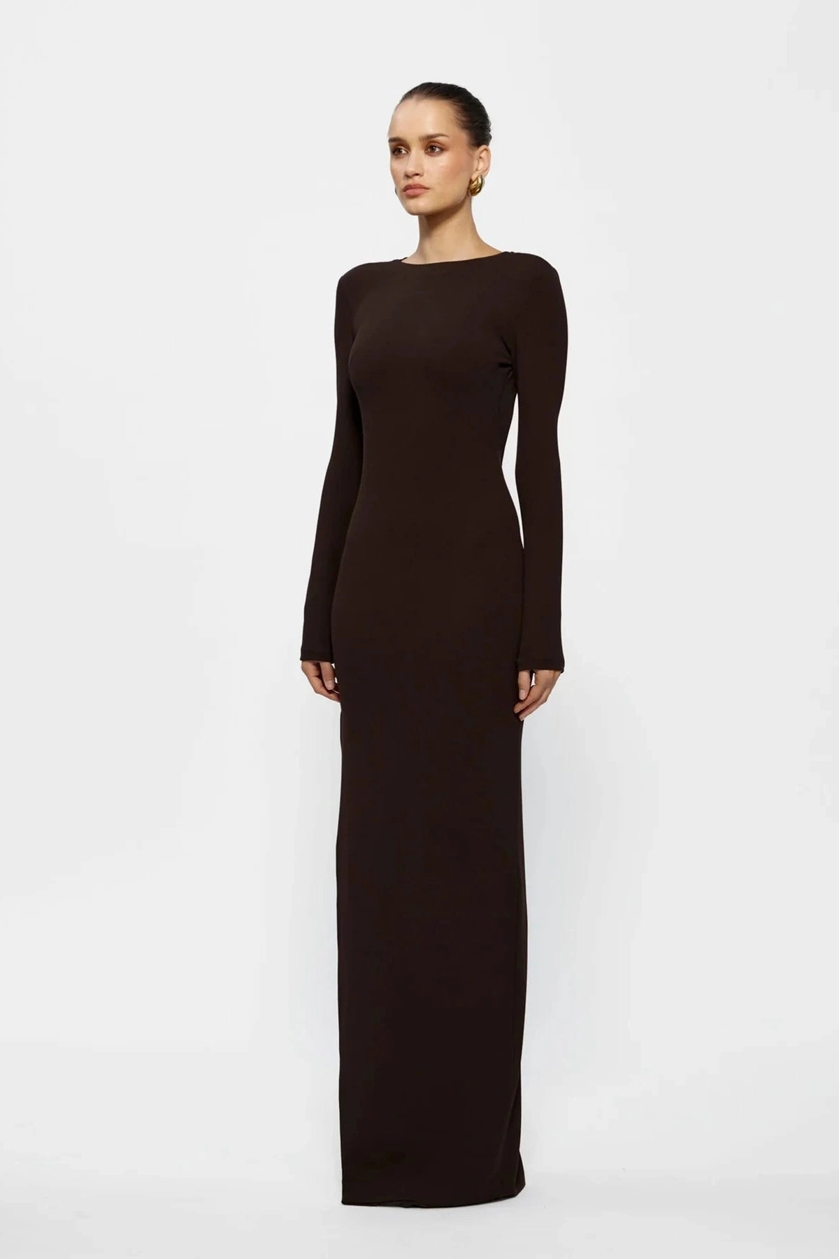 Gradient Shade Indie Gown Coffee