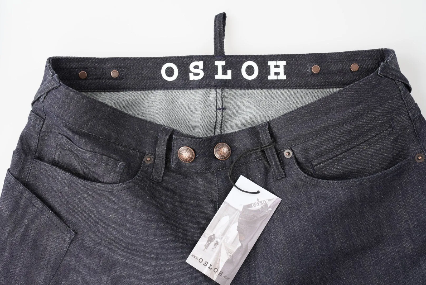 Indigo Denim Gravel Stretch Jean