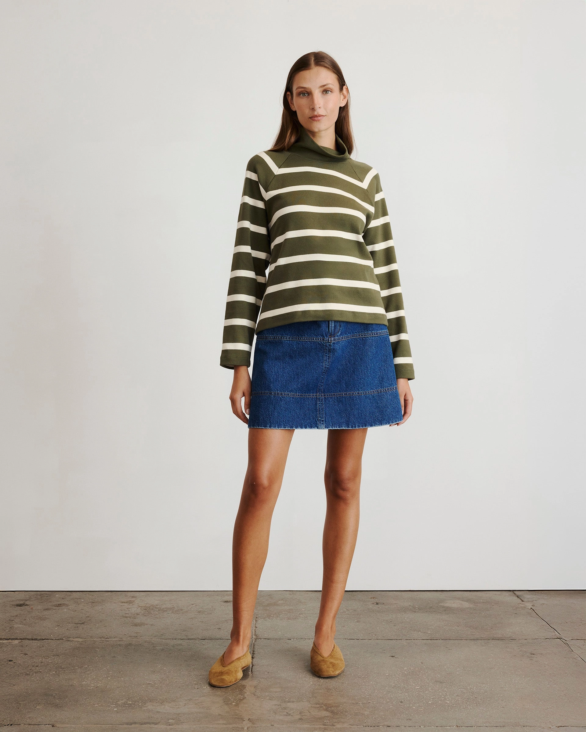 Brinkley Pullover Tagless Neckline Design