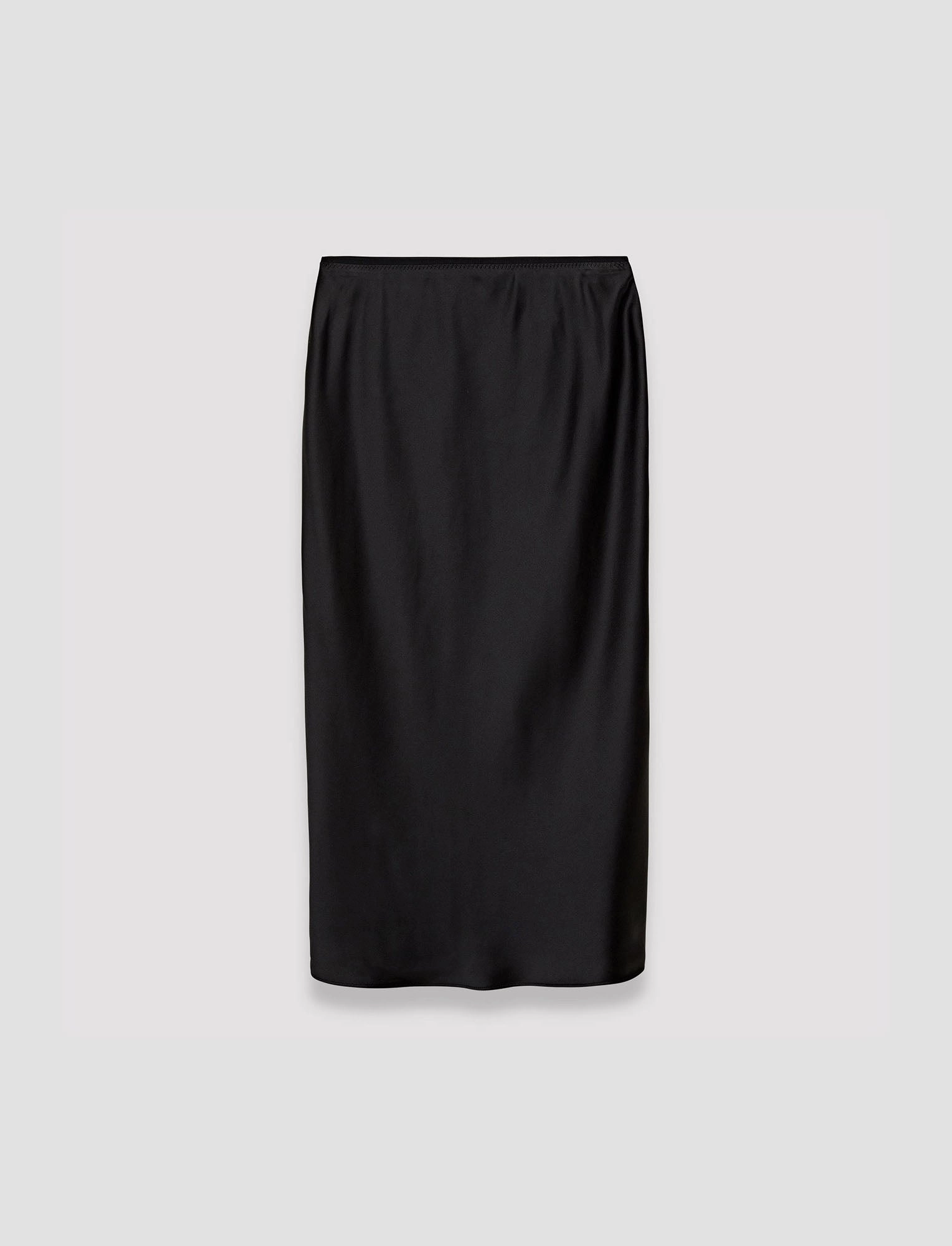 Isaak Silk Satin Skirt Simple Comfort City Wear