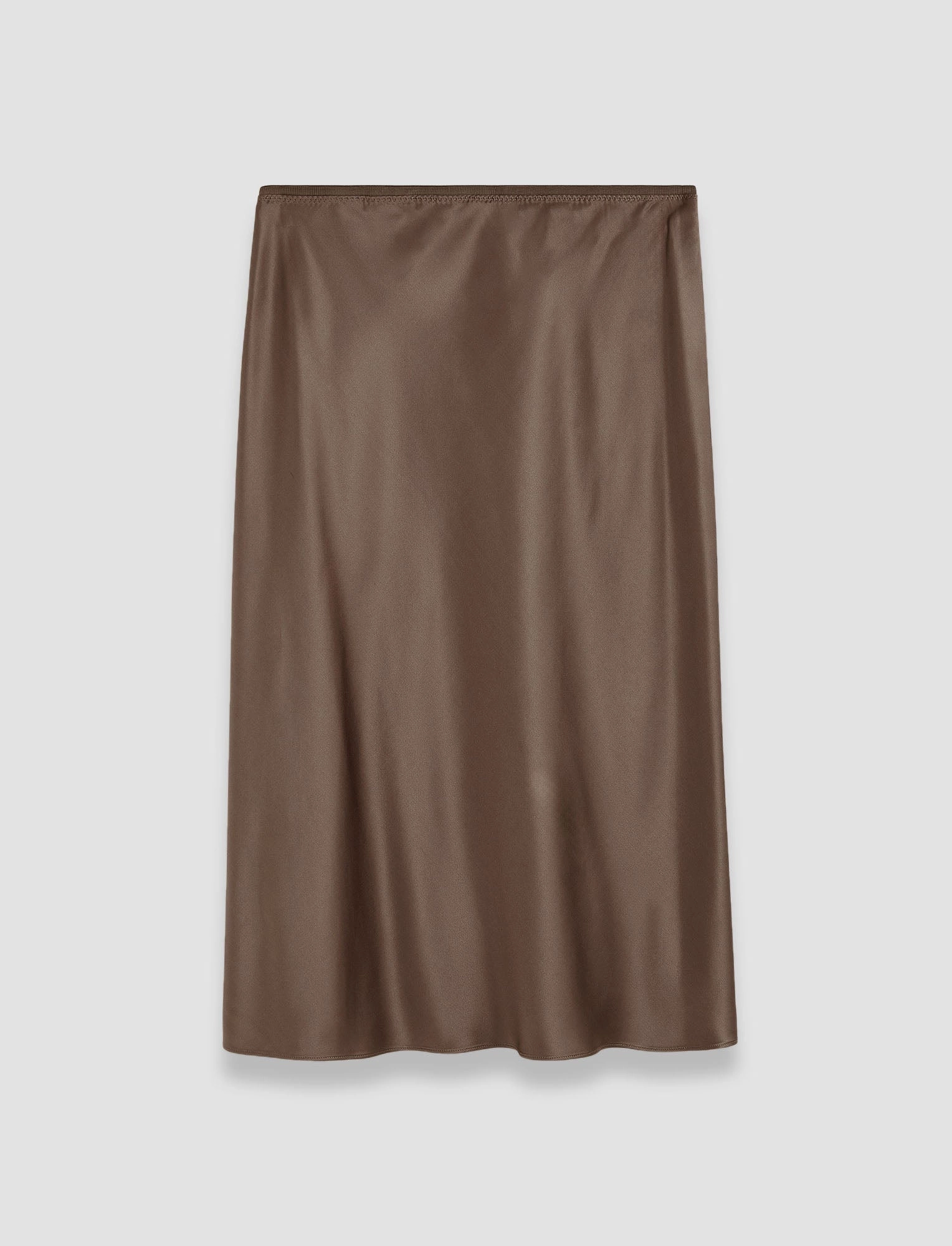 Isaak Silk Satin Skirt Elegant Look Cotton Rich