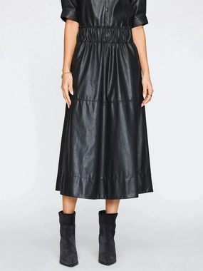 Issa Skirt Black Onyx Polished Touch