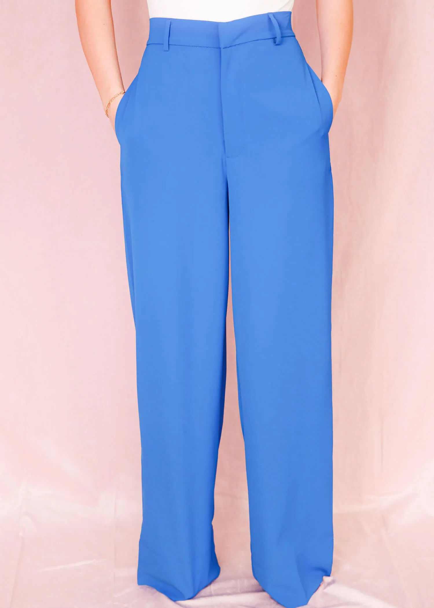 It's Just Business Trousers - Royal Blue