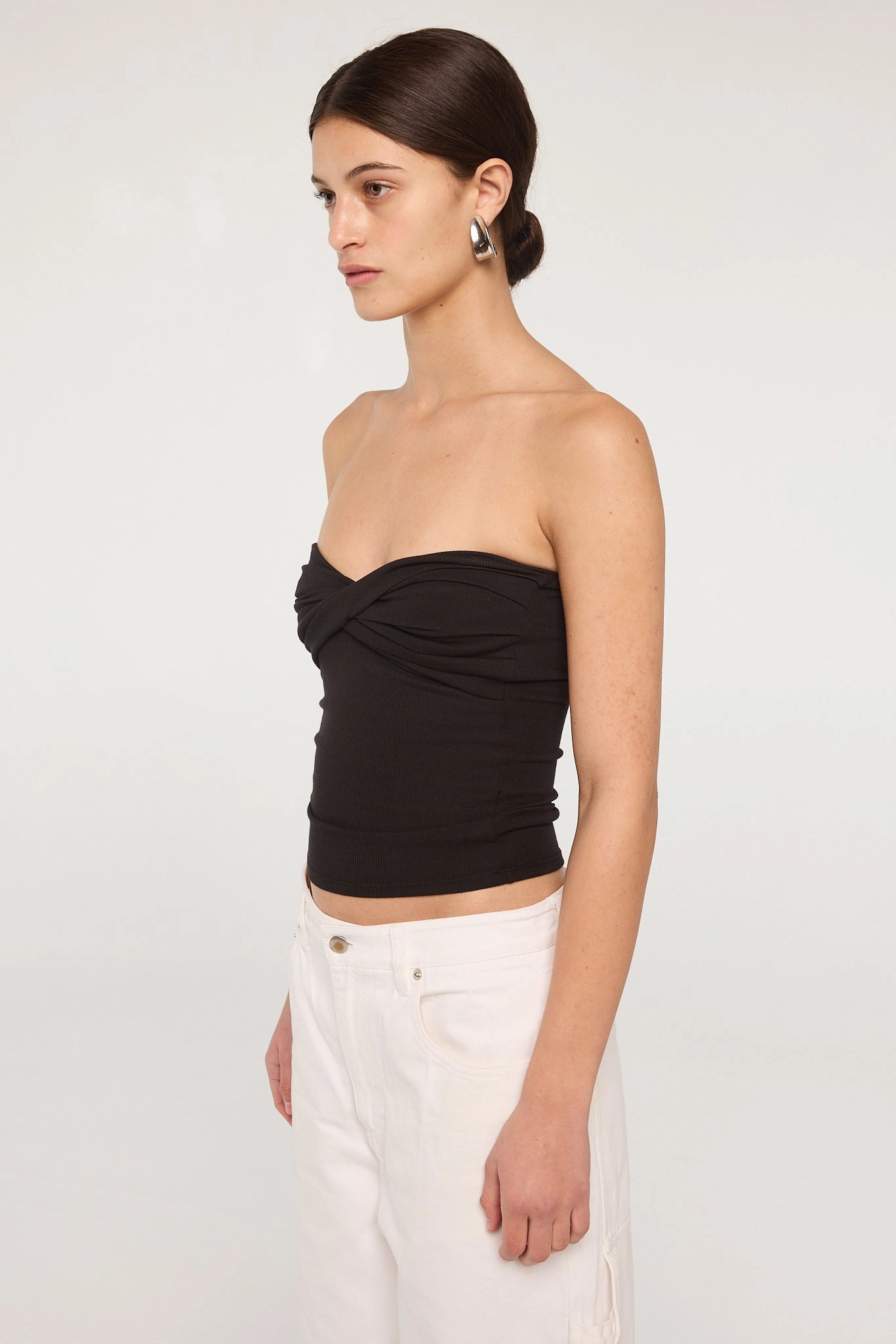 Contrast Stitching IZZY TUBE TOP
