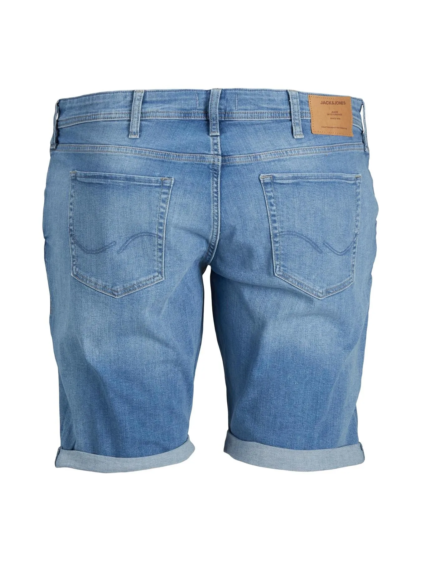 Jack & Jones Mens Plus Size Shorts in Lightwash