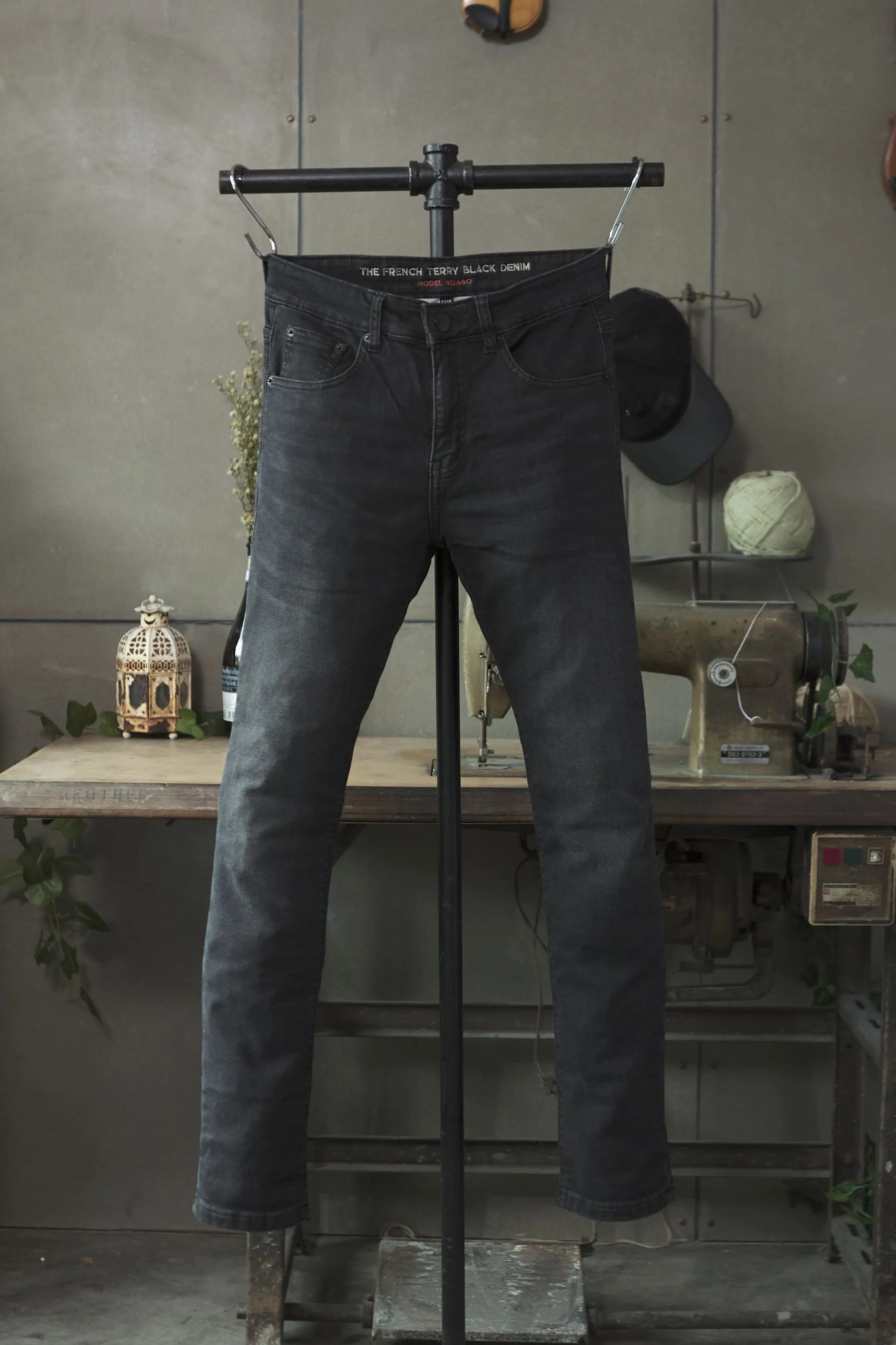 Jack Russel - Men Jeans - Handwerk J-660 Slim Fit Black