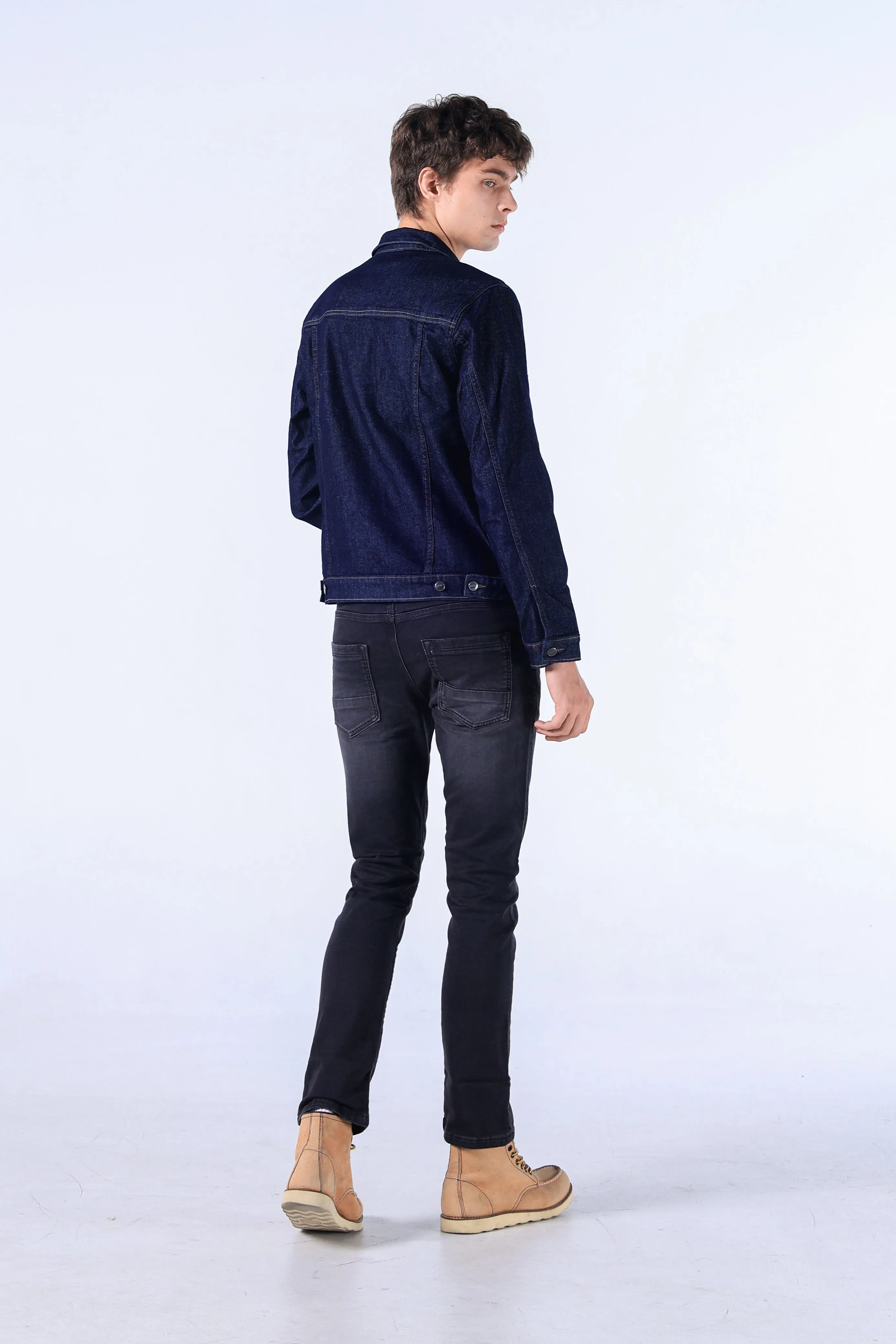 Jack Russel - Men Jeans - Handwerk J-660 Slim Fit Black