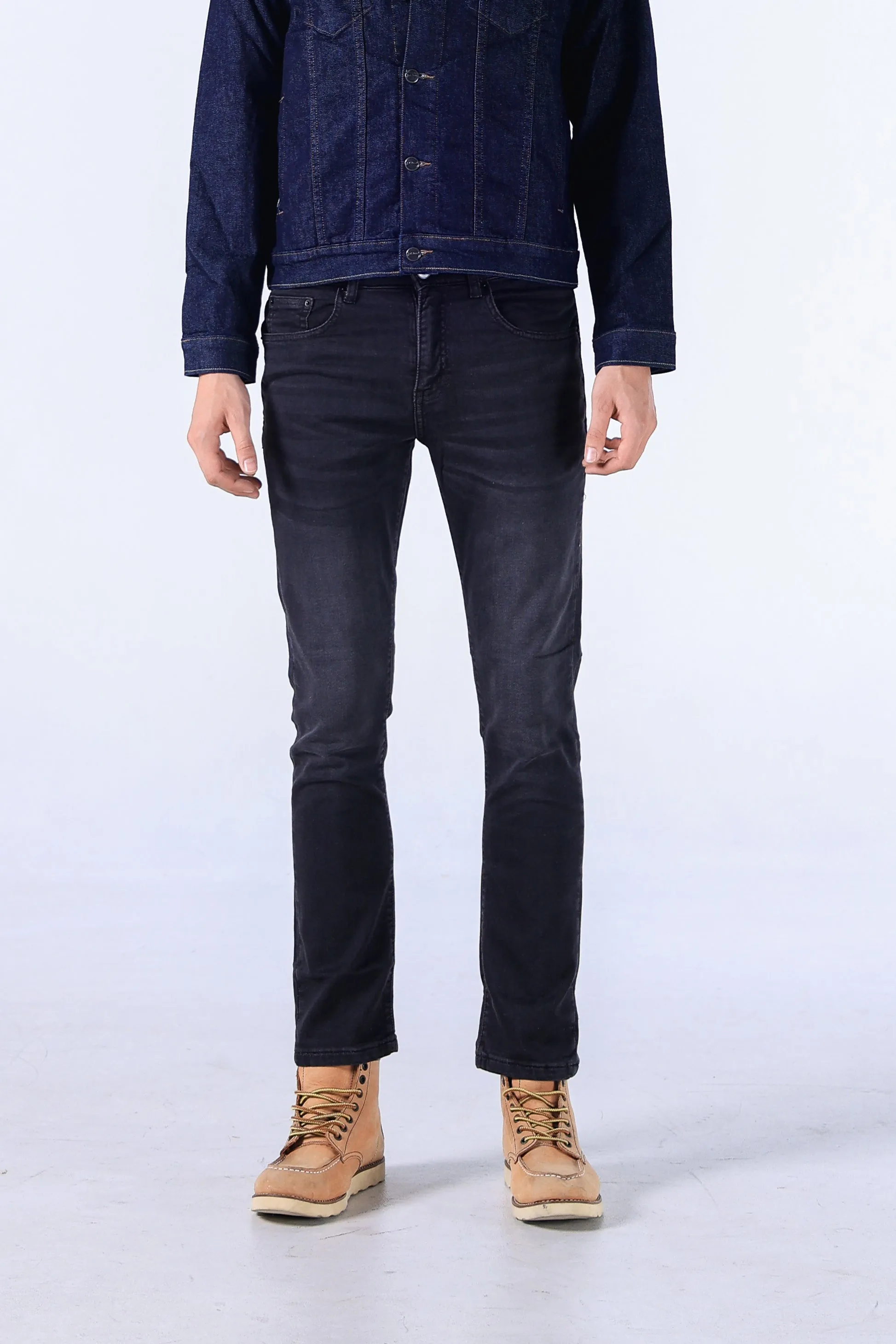 Jack Russel - Men Jeans - Handwerk J-660 Slim Fit Black