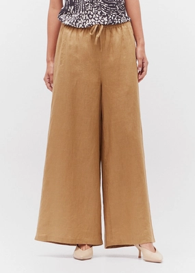 Easy Motion JACKIE WIDE-LEG LINEN PANTS