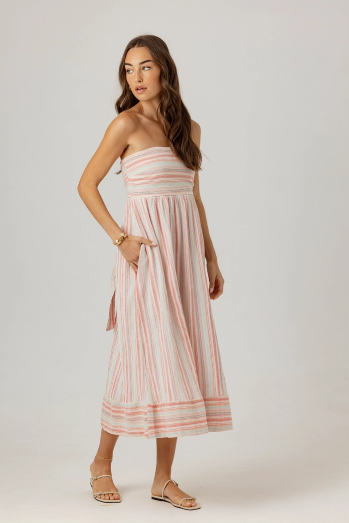 Versatile Touch High low hem JADE DRESS