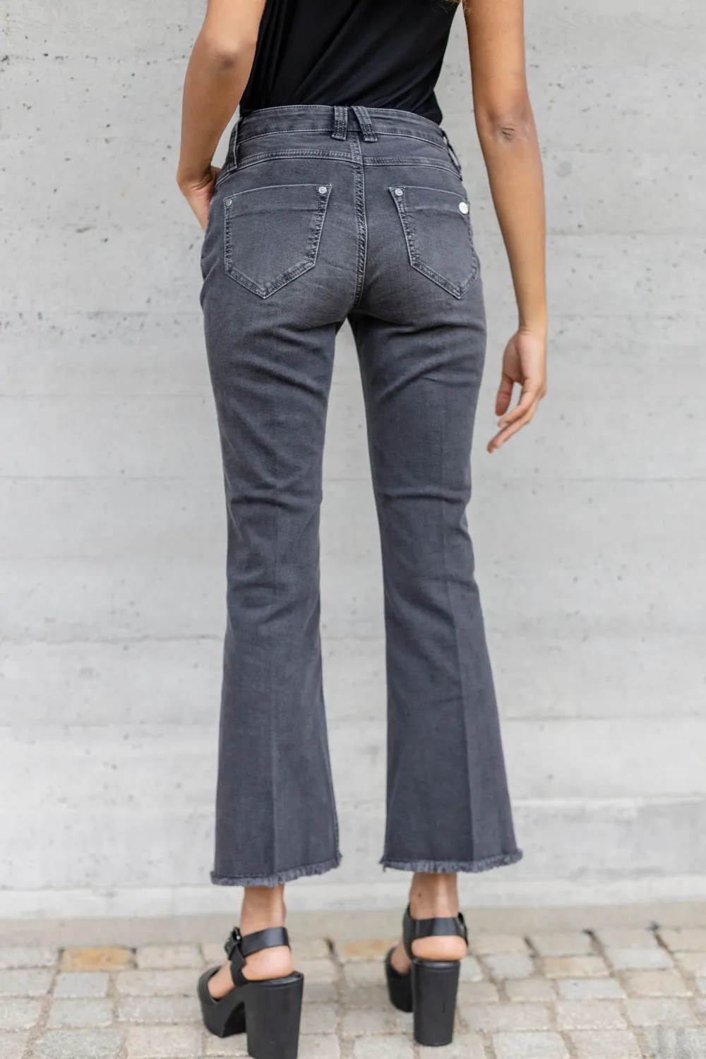 Jeans - BOOTCUT - Petra Schlaggrau